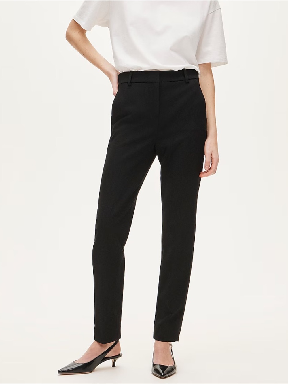 J.Crew Cameron Pant in Four Season Stretch in Black Size 18 - Picture 1 of 4